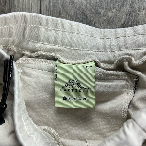 Maison Article Particle Tech Fleece Beige Joggers/Sweatpants - Picture 4 of 6